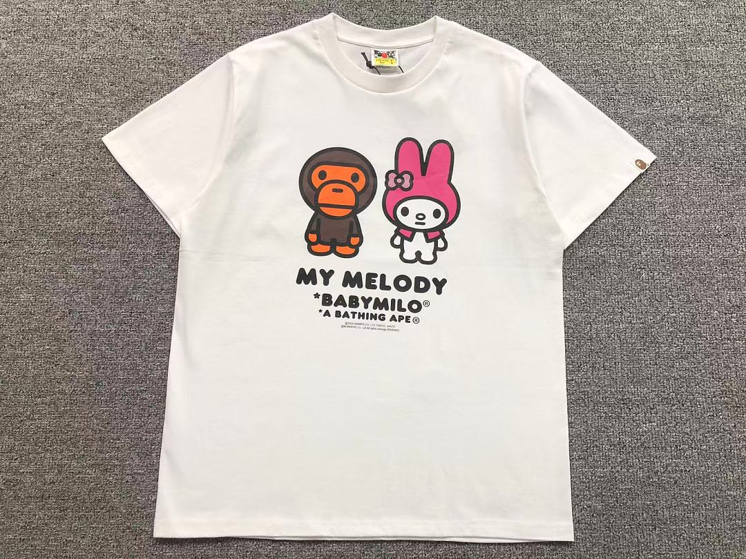 Bape 82 BAPE T-SHIRT 4206100998 (Im 170Cm 60Kg I Wear Size L In The Phot) - Image 5