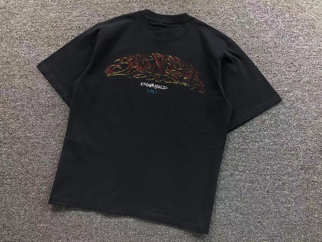 Balenciaga 125 B⭐L⭐⭐⭐IA⭐A T-SHIRT 42042012163 (Im 170Cm 60Kg I Wear Size XS In The Phot) - Image 15