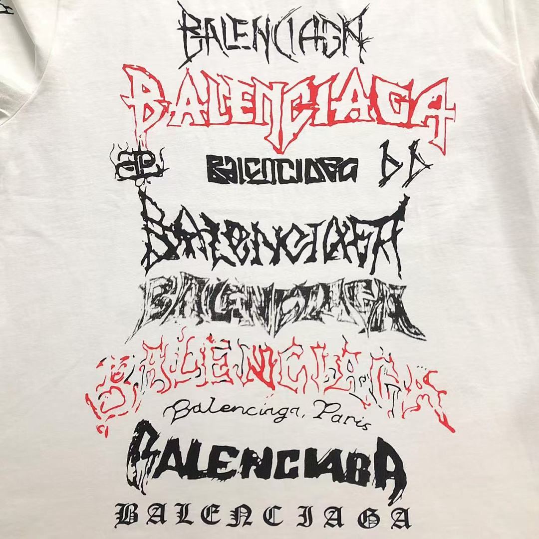 Balenciaga 125 B⭐L⭐⭐⭐IA⭐A T-SHIRT 42032801163 (Im 170Cm 60Kg I Wear Size XS In The Phot) - Image 9