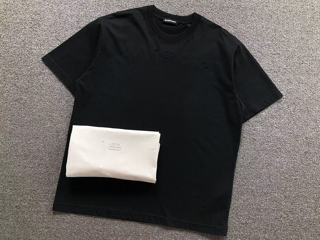 Balenciaga 98 B⭐L⭐⭐⭐IA⭐A T-SHIRT 5233020127 (Im 170Cm 60Kg I Wear Size XL In The Phot) - Image 15