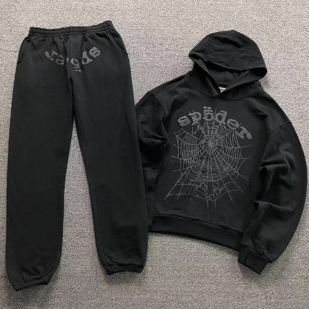 Sp5der TROUSERS185 SP5DER HOODIE