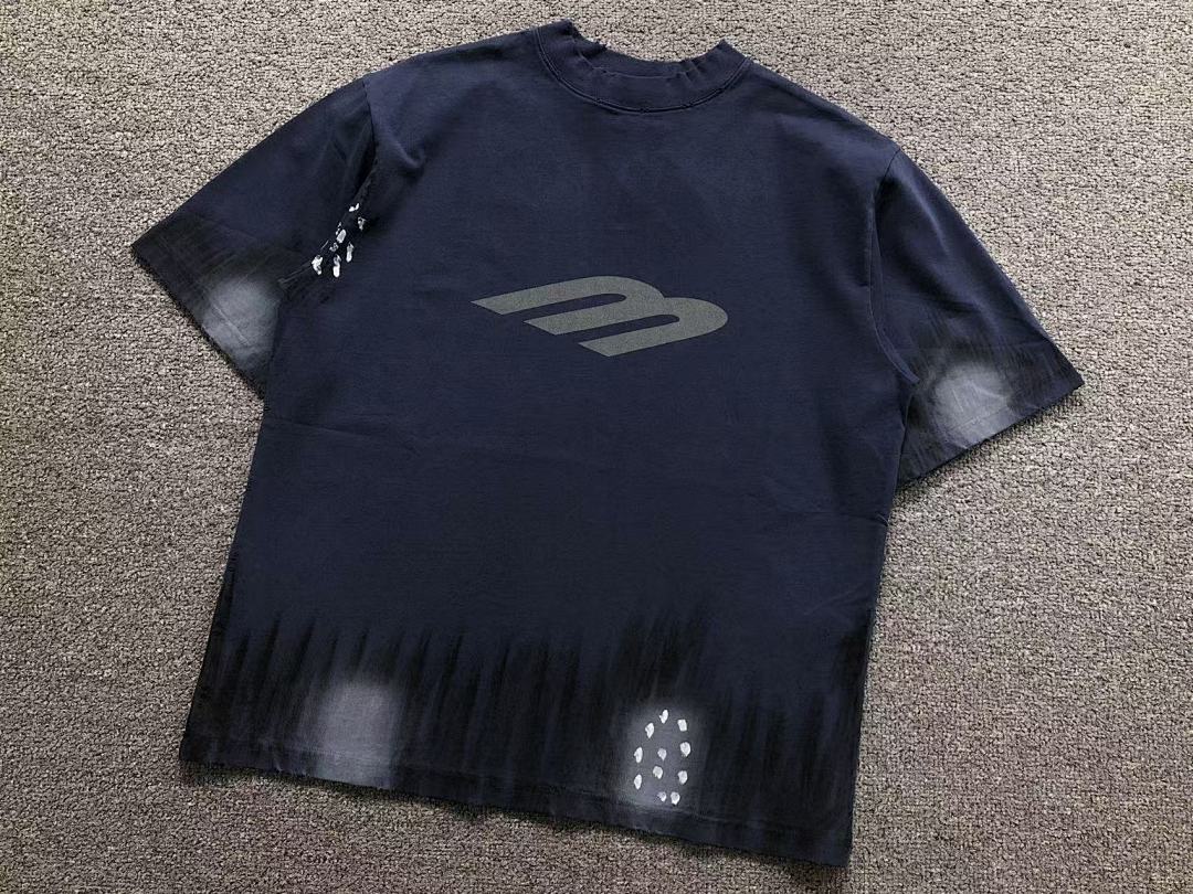 Balenciaga 135 B⭐L⭐⭐⭐IA⭐A T-SHIRT 42041312163 (Im 170Cm 60Kg I Wear Size XS In The Phot) - Image 7