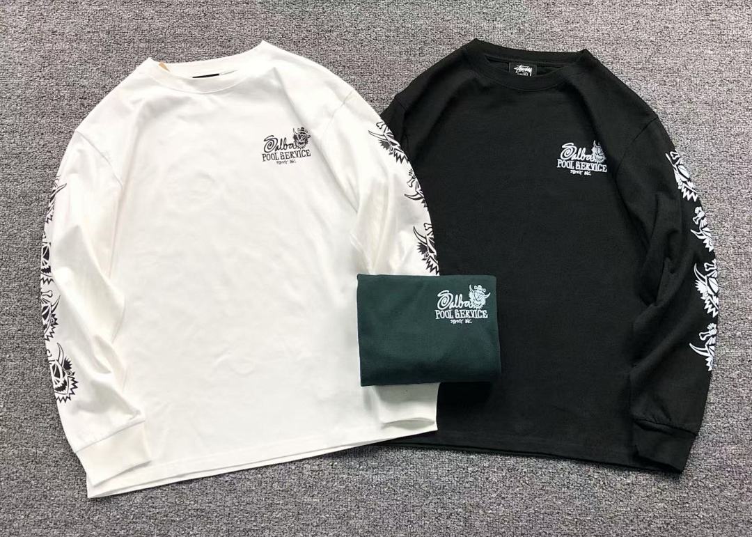 Stussy 108 STUSSY LONG SLEEVED 4111131102 (Im 170Cm 60Kg I Wear Size M In The Phot) - Image 6