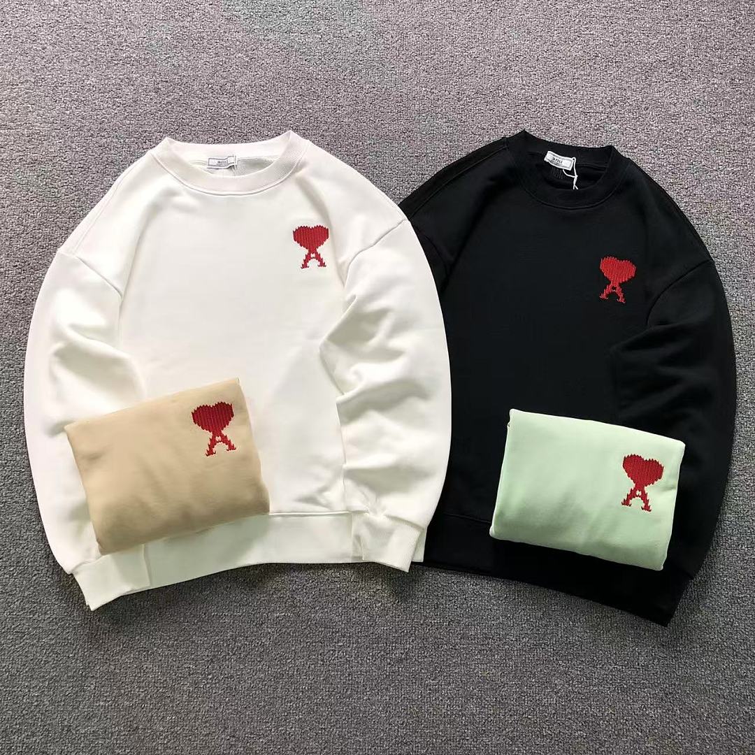 AMI 178 AMI HOODIE 3207301621 (Im 170Cm 60Kg I Wear Size M In The Phot)