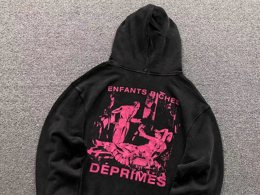 Chanel 135 ENFANTS RICHES DEPRIMES HOODIE 580702117 (Im 170Cm 60Kg I Wear Size S In The Phot) - Image 7