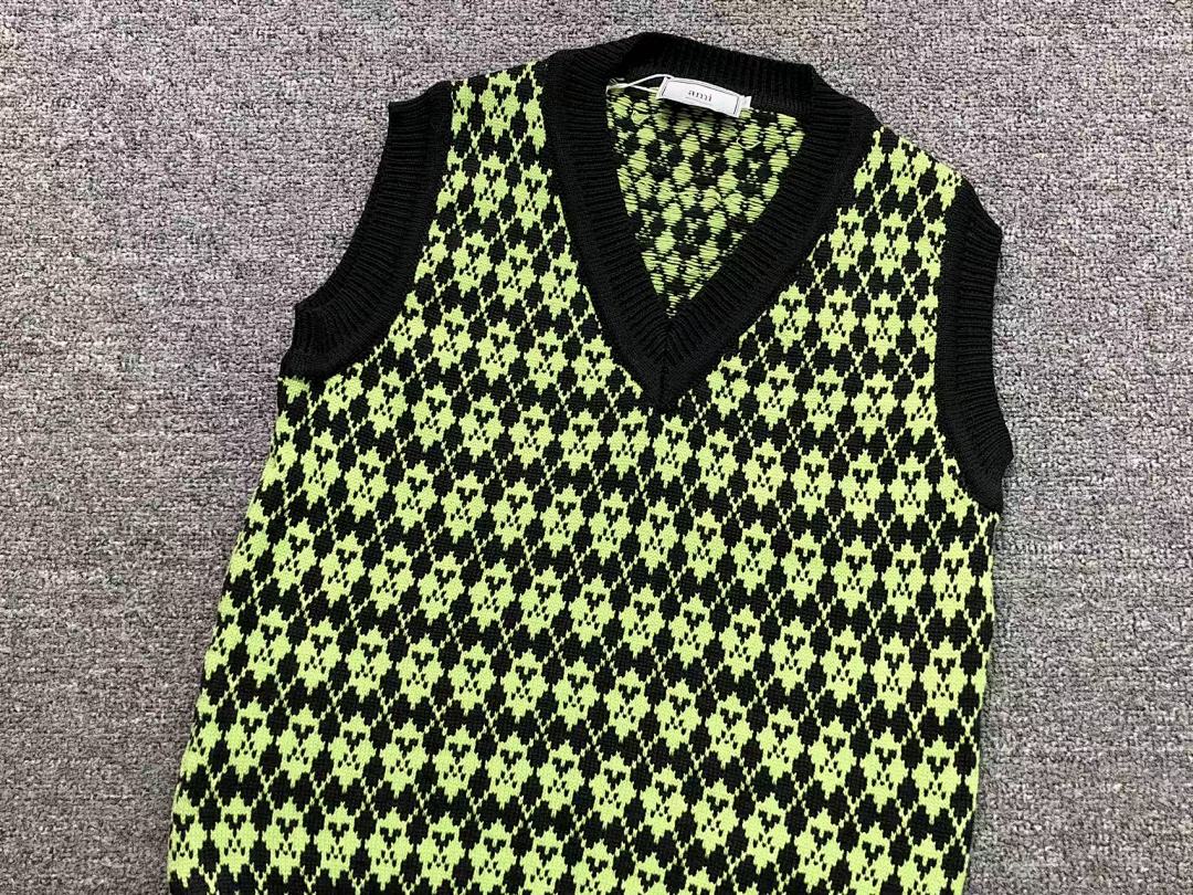 AMI 115 AMI VEST SWEATER 11082505140 (Im 170Cm 60Kg I Wear Size L In The Phot) - Image 8