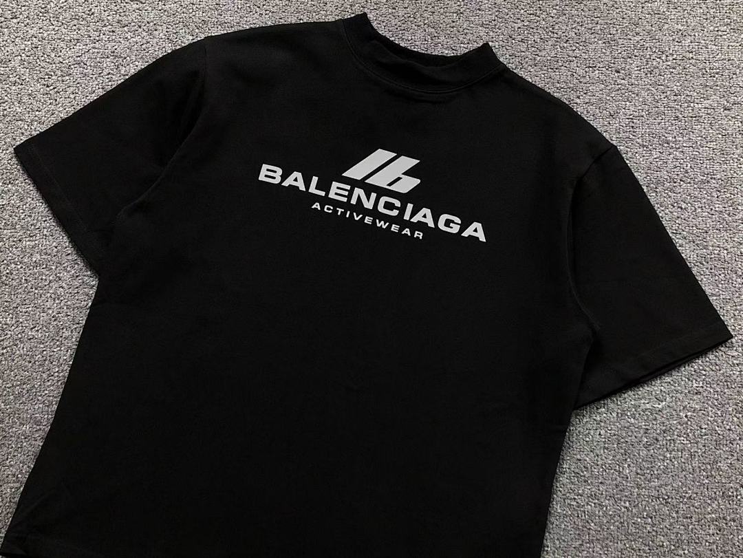 Balenciaga 125 B⭐L⭐⭐⭐IA⭐A T-SHIRT 42041313163 (Im 170Cm 60Kg I Wear Size XS In The Phot) - Image 11