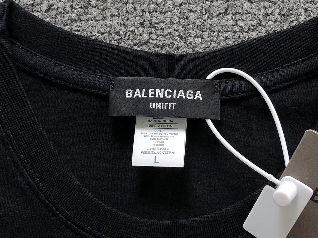 Balenciaga 115 B⭐L⭐⭐⭐IA⭐A T-SHIRT 22051319172 (Im 170Cm 60Kg I Wear Size L In The Phot) - Image 22