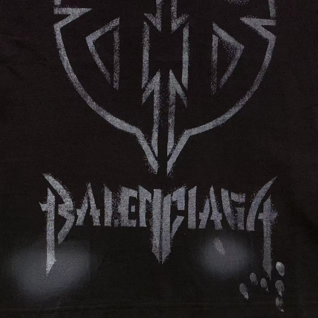 Balenciaga 135 B⭐L⭐⭐⭐IA⭐A T-SHIRT 42041302163 (Im 170Cm 60Kg I Wear Size XS In The Phot) - Image 10