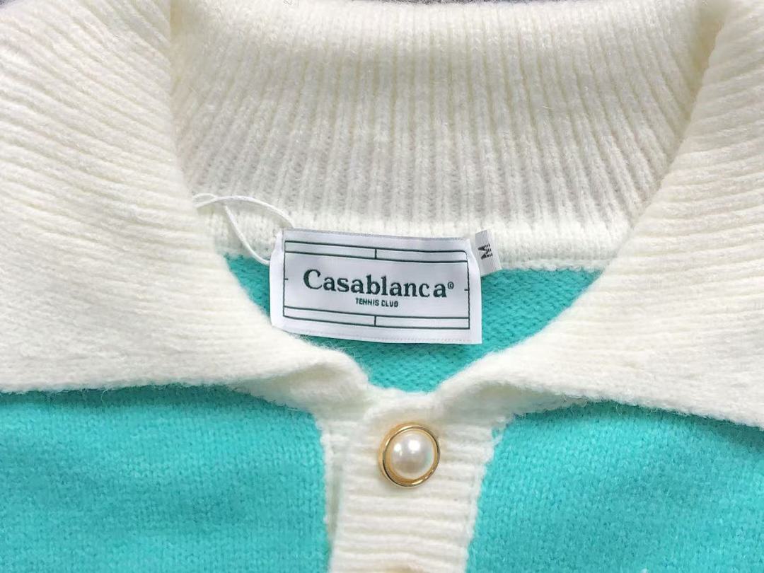 Casablanca 159 CASABLANCA SWEATER 212061548 (Im 170Cm 57Kg I Wear Size M In The Phot) - Image 18