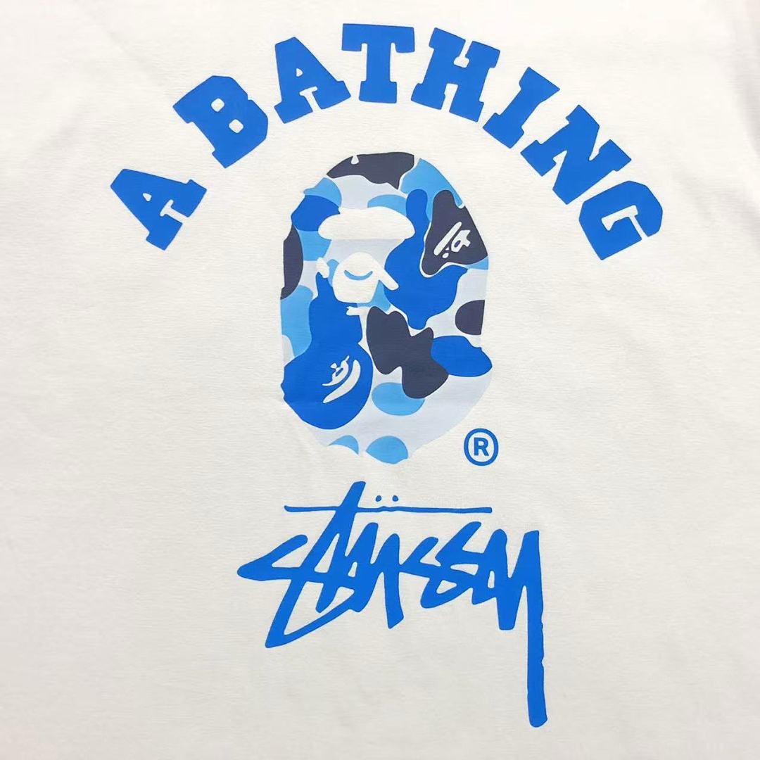 Bape 88 BAPE STUSSY T-SHIRT 3112050121 (Im 170Cm 60Kg I Wear Size M In The Phot) - Image 9