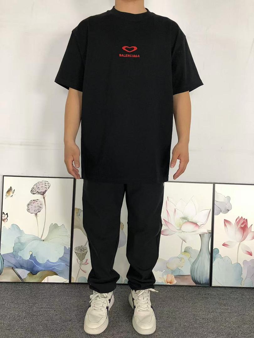 Balenciaga 118 B⭐L⭐⭐⭐IA⭐A T-SHIRT 4112003133 (Im 170Cm 60Kg I Wear Size XL In The Phot) - Image 3