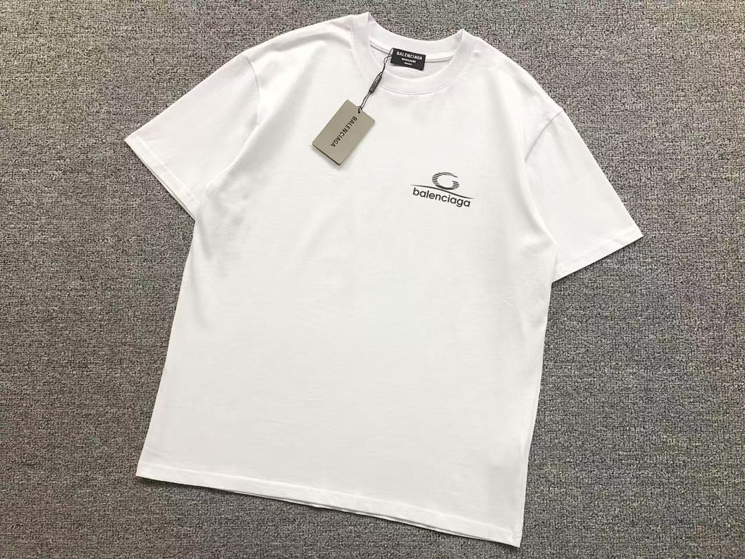 Balenciaga 128 B⭐L⭐⭐⭐IA⭐A T-SHIRT 3203054121 (Im 170Cm 60Kg I Wear Size M In The Phot) - Image 10