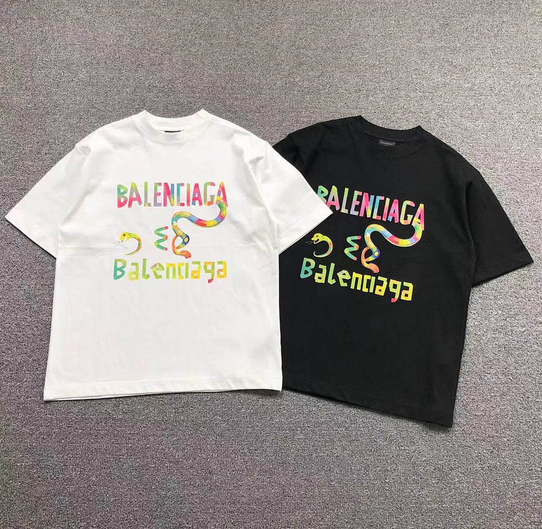 Balenciaga 95 B⭐L⭐⭐⭐IA⭐A T-SHIRT 502172681 (Im 170Cm 57Kg I Wear Size 1 In The Phot)