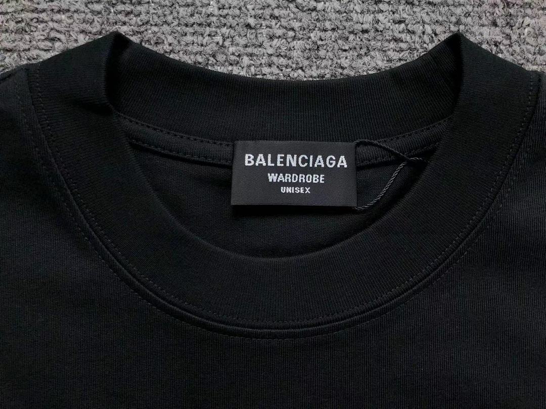 Balenciaga 115 B⭐L⭐⭐⭐IA⭐A T-SHIRT 31151221 (Im 170Cm 57Kg I Wear Size M In The Phot) - Image 19