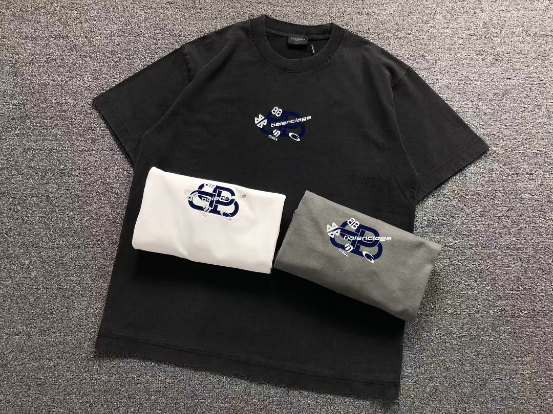 Balenciaga 128 B⭐L⭐⭐⭐IA⭐A T-SHIRT 5252505147 (Im 170Cm 60Kg I Wear Size L In The Phot) - Image 19