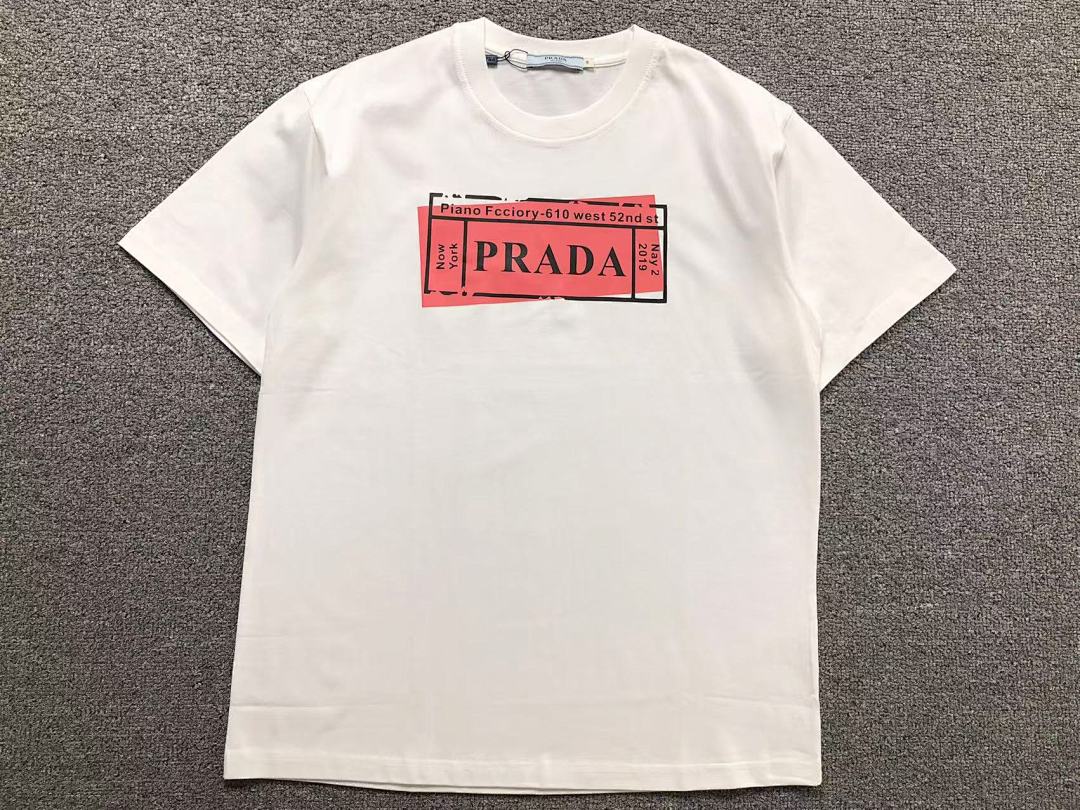 Prada 108 P⭐A⭐A T-SHIRT 523170670 (Im 170Cm 60Kg I Wear Size M In The Phot) - Image 5