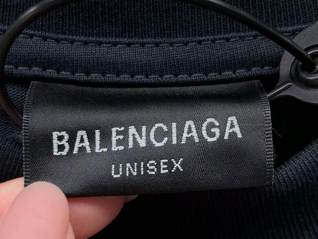 Balenciaga 125 B⭐L⭐⭐⭐IA⭐A T-SHIRT 503124721 (Im 170Cm 60Kg I Wear Size S In The Phot) - Image 13