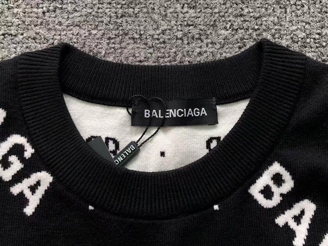 Balenciaga 165 B⭐L⭐⭐⭐IA⭐A SWEATER 3109121120 (Im 170Cm 60Kg I Wear Size M In The Phot) - Image 17