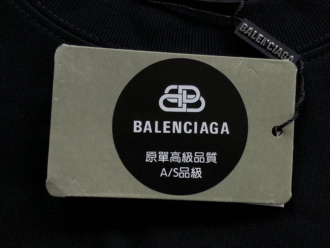 Balenciaga 95 B⭐L⭐⭐⭐IA⭐A T-SHIRT 502171881 (Im 170Cm 57Kg I Wear Size 1 In The Phot) - Image 21