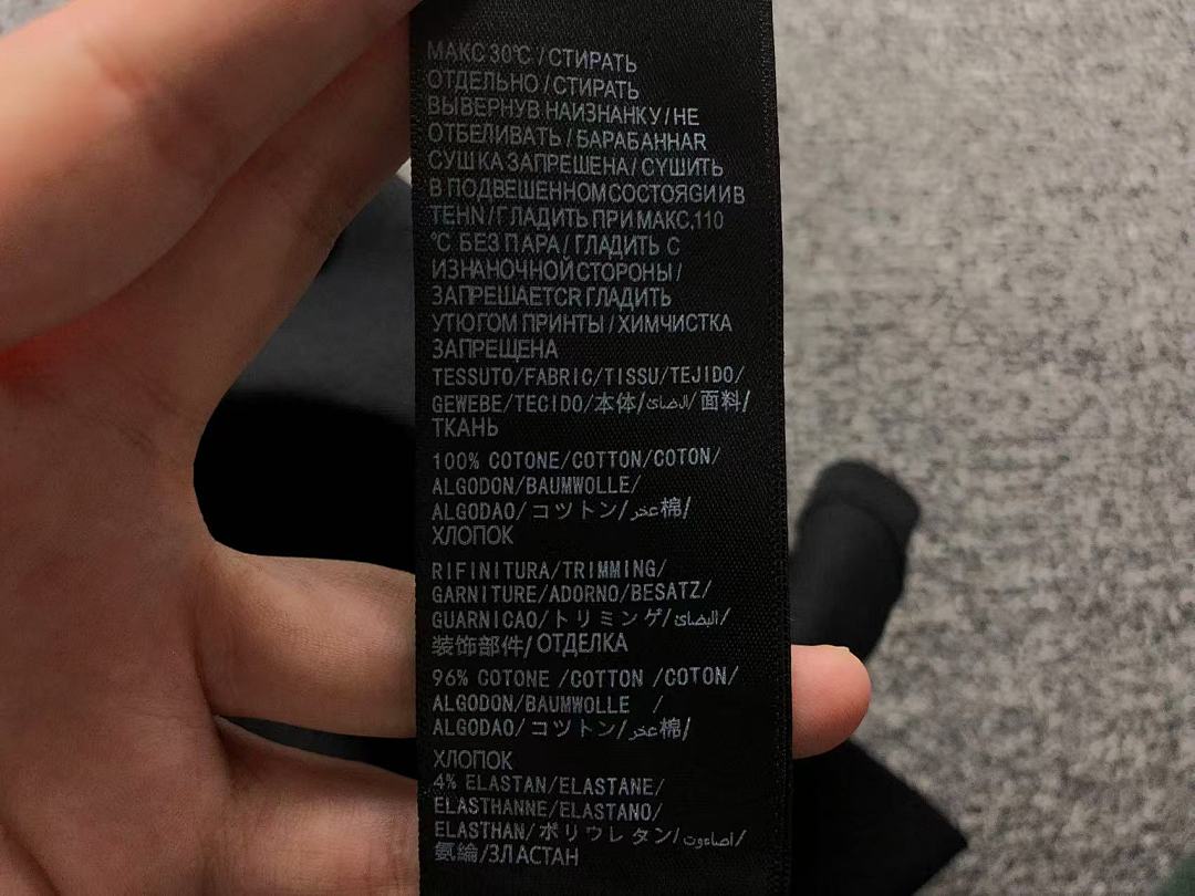 Balenciaga 118 B⭐L⭐⭐⭐IA⭐A T-SHIRT 504182021 (Im 170Cm 60Kg I Wear Size S In The Phot) - Image 24