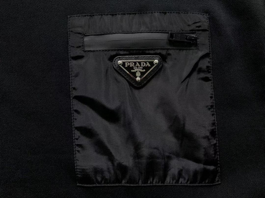 Prada 195 P⭐A⭐A HOODIE 4208281001 (Im 170Cm 60Kg I Wear Size M In The Phot) - Image 15