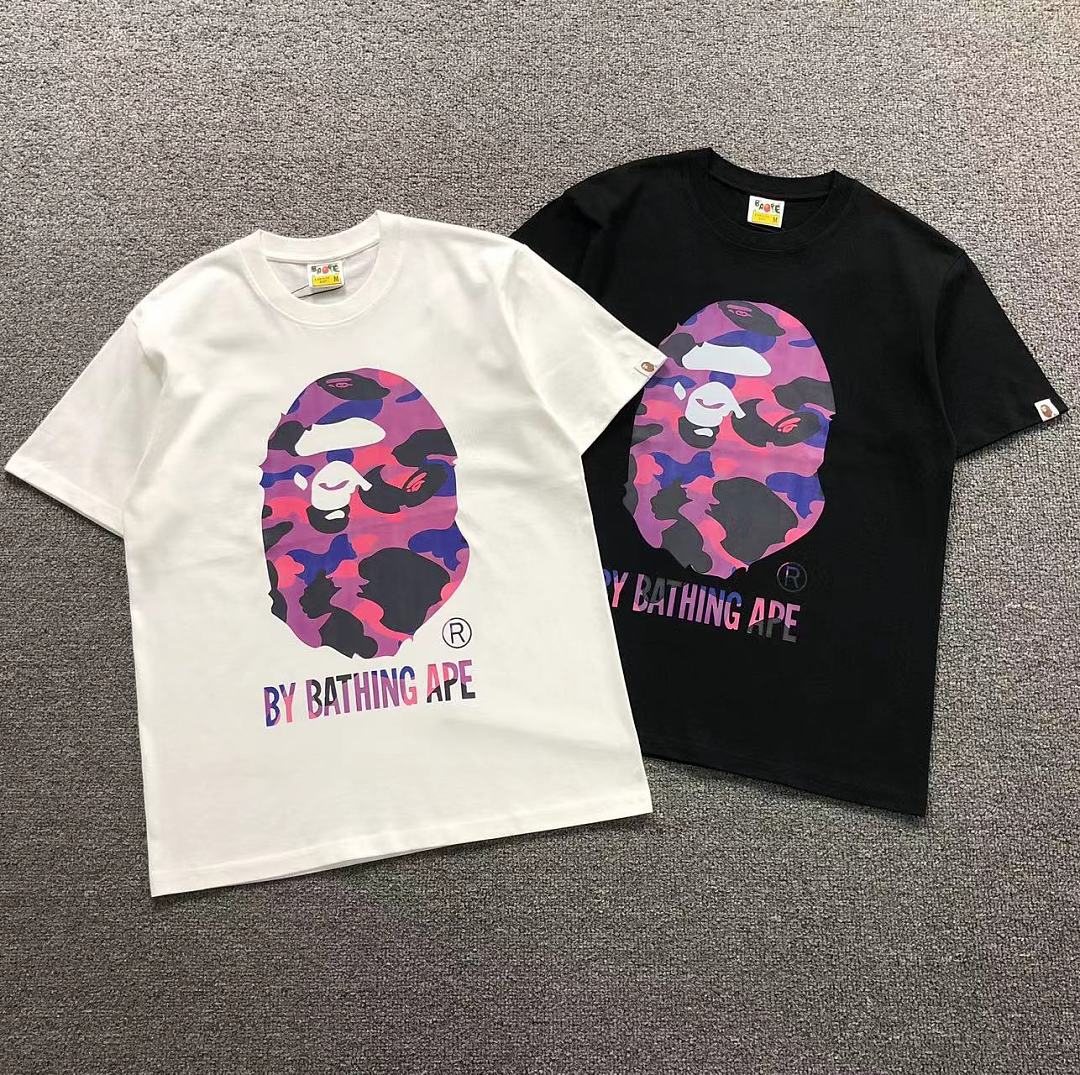 Bape 82 BAPE T-SHIRT 52070602164 (Im 170Cm 60Kg I Wear Size M In The Phot)