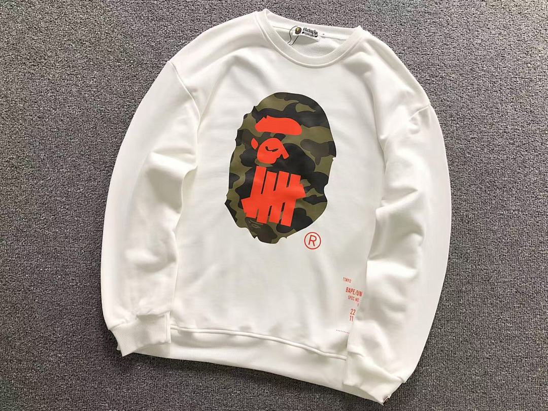 Bape 115 BAPE UNDEFEATED HOODIE 4111150498 (Im 170Cm 60Kg I Wear Size M In The Phot) - Image 7