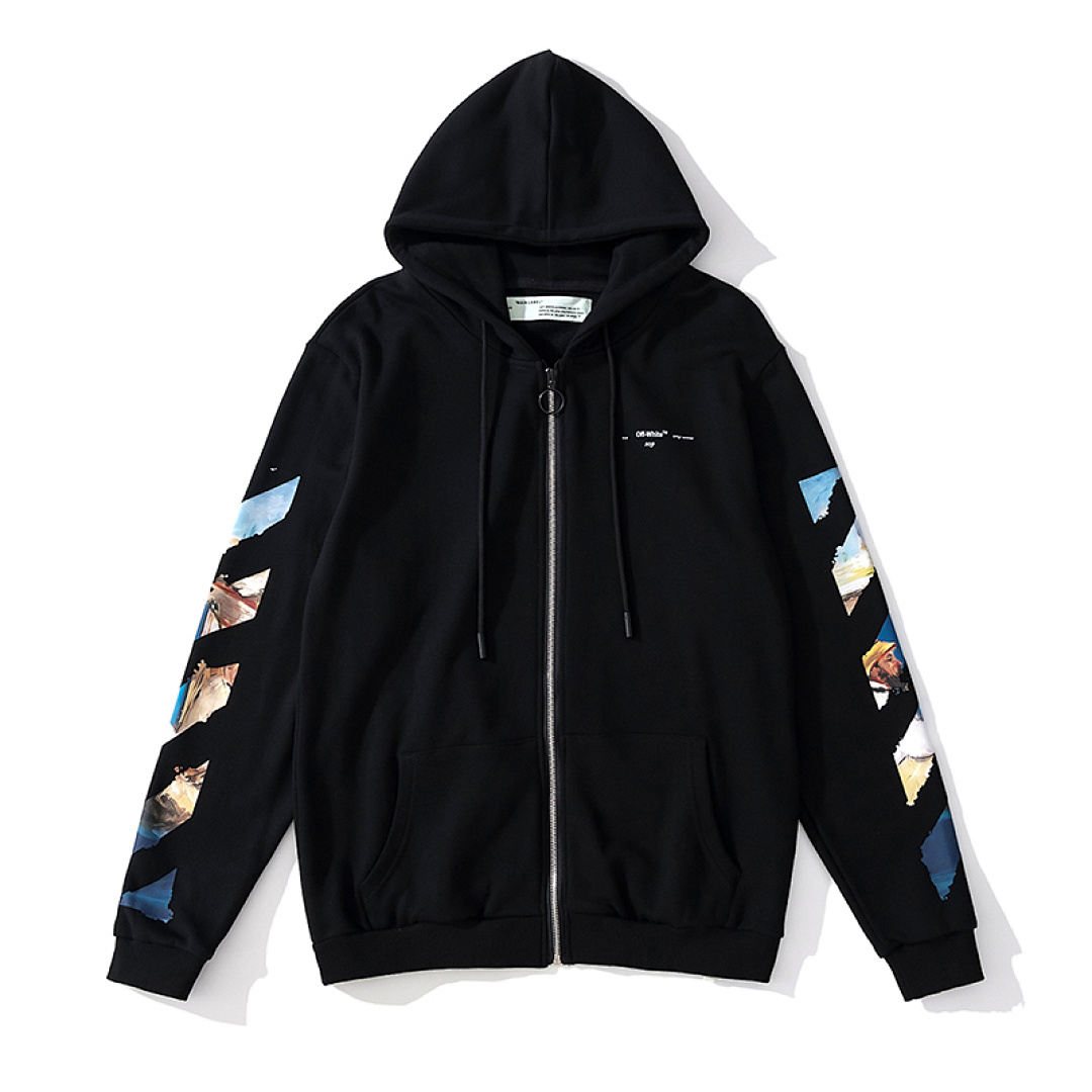 Off-White 135 OFF-WHITE (WHITE HOODIE) - Image 5