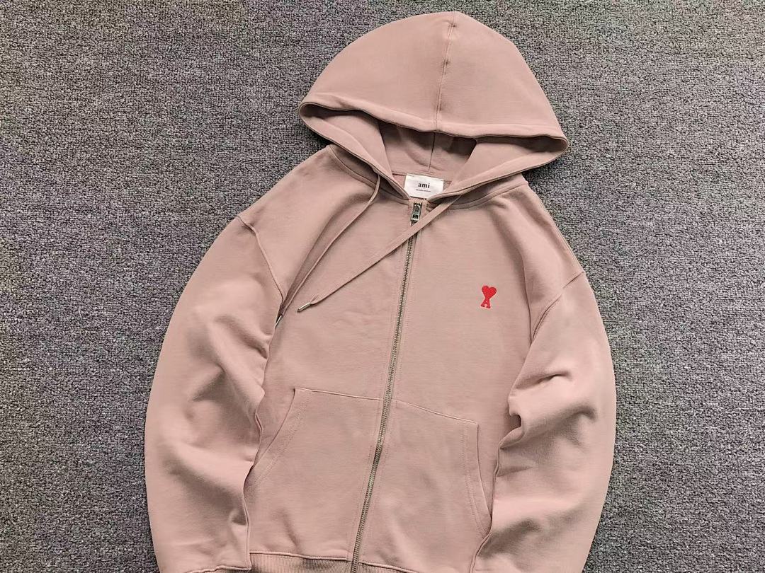 AMI 125 AMI HOODIE 57281088 (Im 170Cm 60Kg I Wear Size M In The Phot) - Image 8