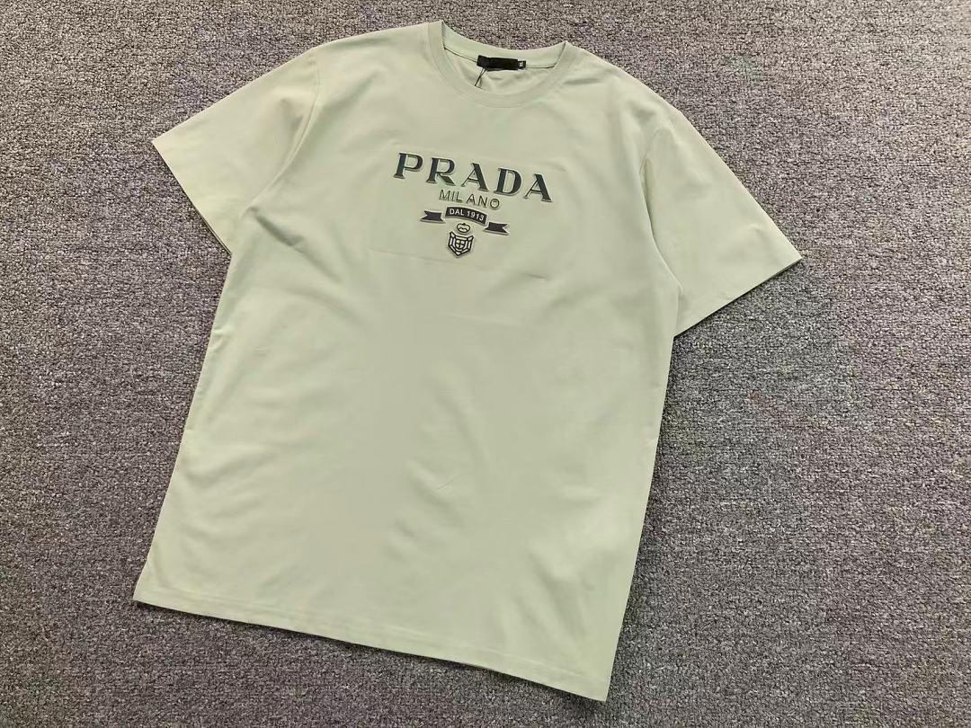 Prada 125 P⭐A⭐A T-SHIRT 22042016171 (Im 170Cm 60Kg I Wear Size XL In The Phot) - Image 10