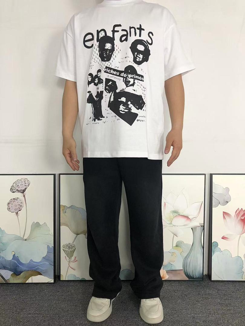 Chanel 85 ENFANTS RICHES DEPRIMES T-SHIRT 42012444162 (Im 170Cm 60Kg I Wear Size S In The Phot) - Image 3