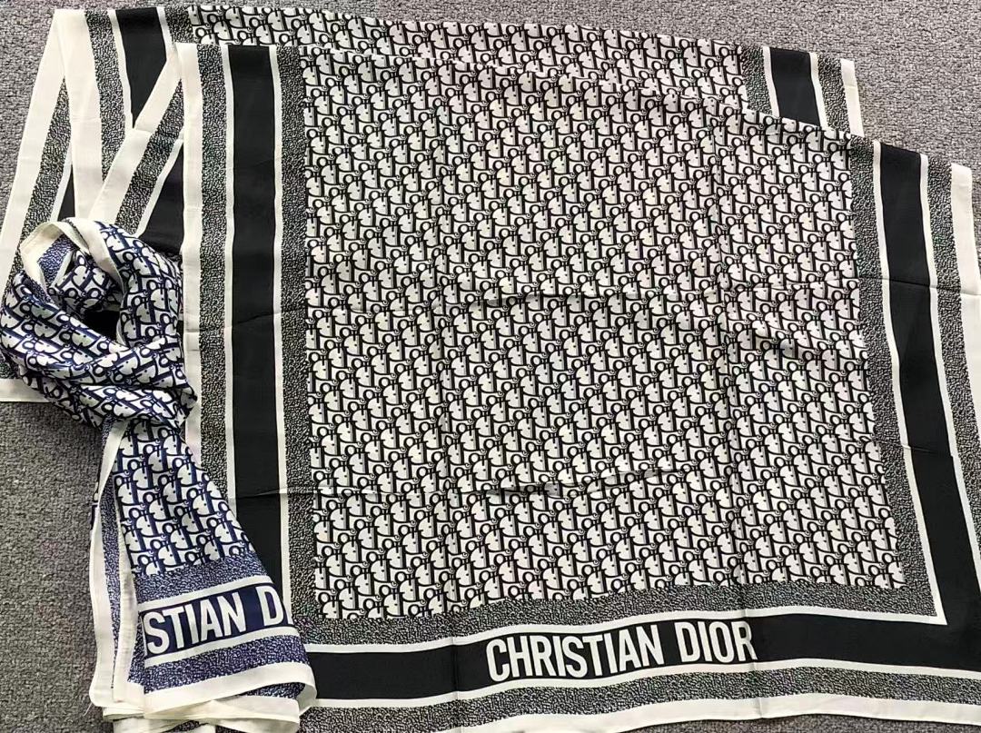 Dior 68 D⭐O⭐ SCARF 2203170476 (Long 180CM* Wide 90CM*) - Image 3