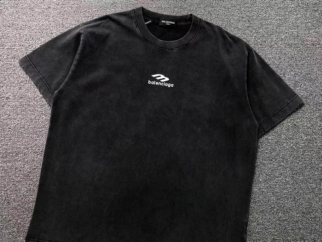 Balenciaga 129 B⭐L⭐⭐⭐IA⭐A T-SHIRT 42061613133 (Im 170Cm 60Kg I Wear Size 2XL In The Phot) - Image 15