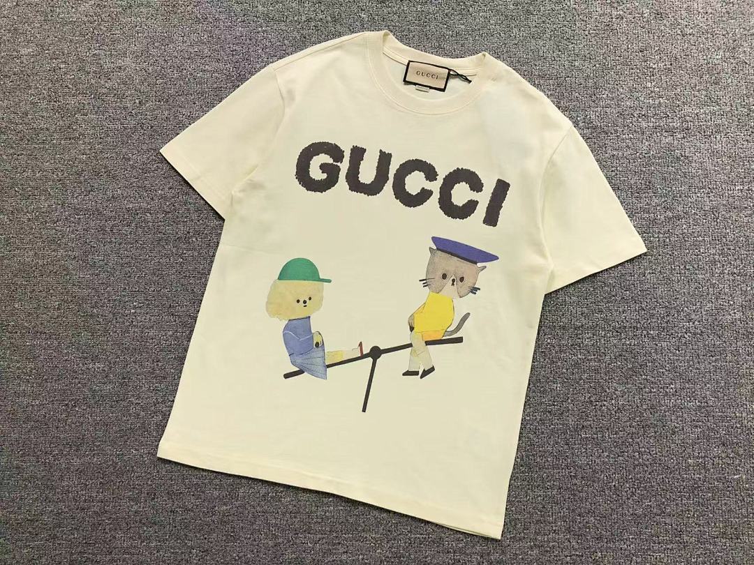 Gucci 78 G⭐C⭐I T-SHIRT 5050823101 (Im 170Cm 60Kg I Wear Size S In The Phot) - Image 6