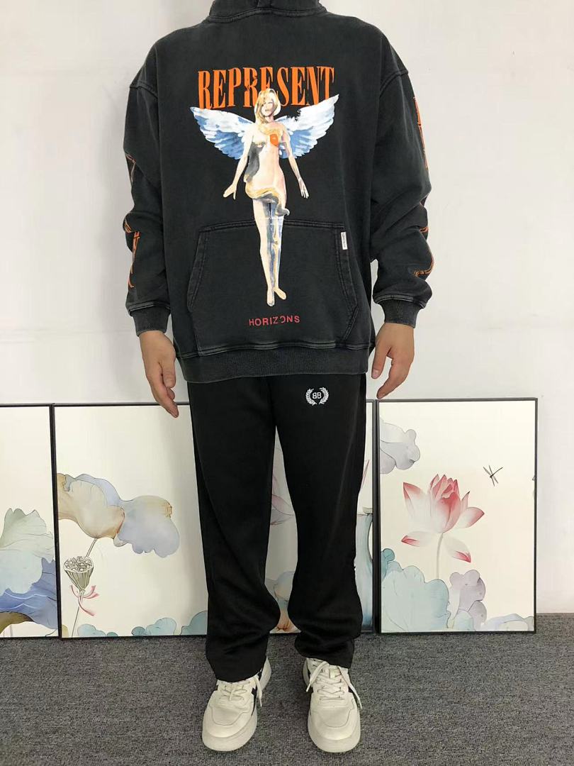 Represent 135 REPRESENT HOODIE 510032991 (Im 170Cm 60Kg I Wear Size S In The Phot) - Image 3