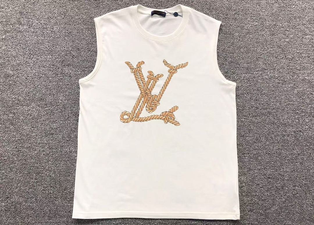 Louis Vuitton 98 L⭐ VEST 503052070 (Im 170Cm 55Kg I Wear Size L In The Phot) - Image 5
