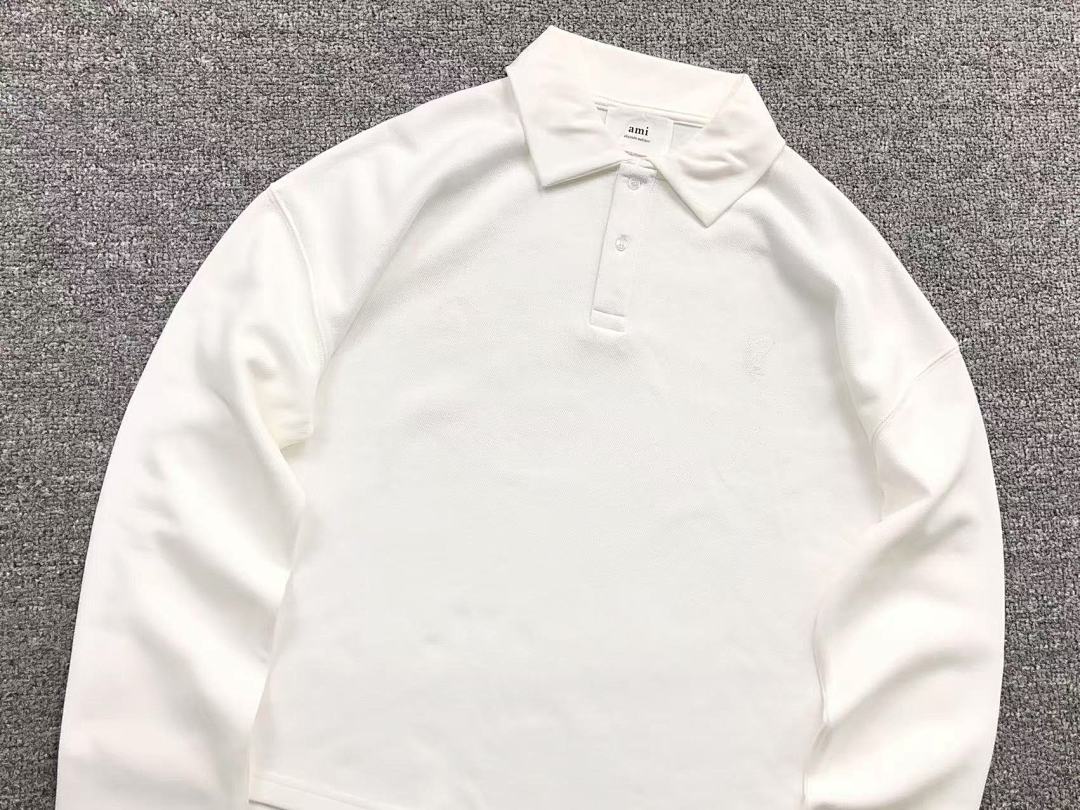 AMI 115 AMI LONG SLEEVED 503140488 (Im 170Cm 60Kg I Wear Size S In The Phot) - Image 17