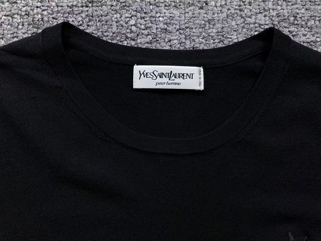Saint Laurent 128 SA⭐⭐T ⭐⭐U⭐⭐NT FEMAIE STYIE T-SHIRT - Image 15