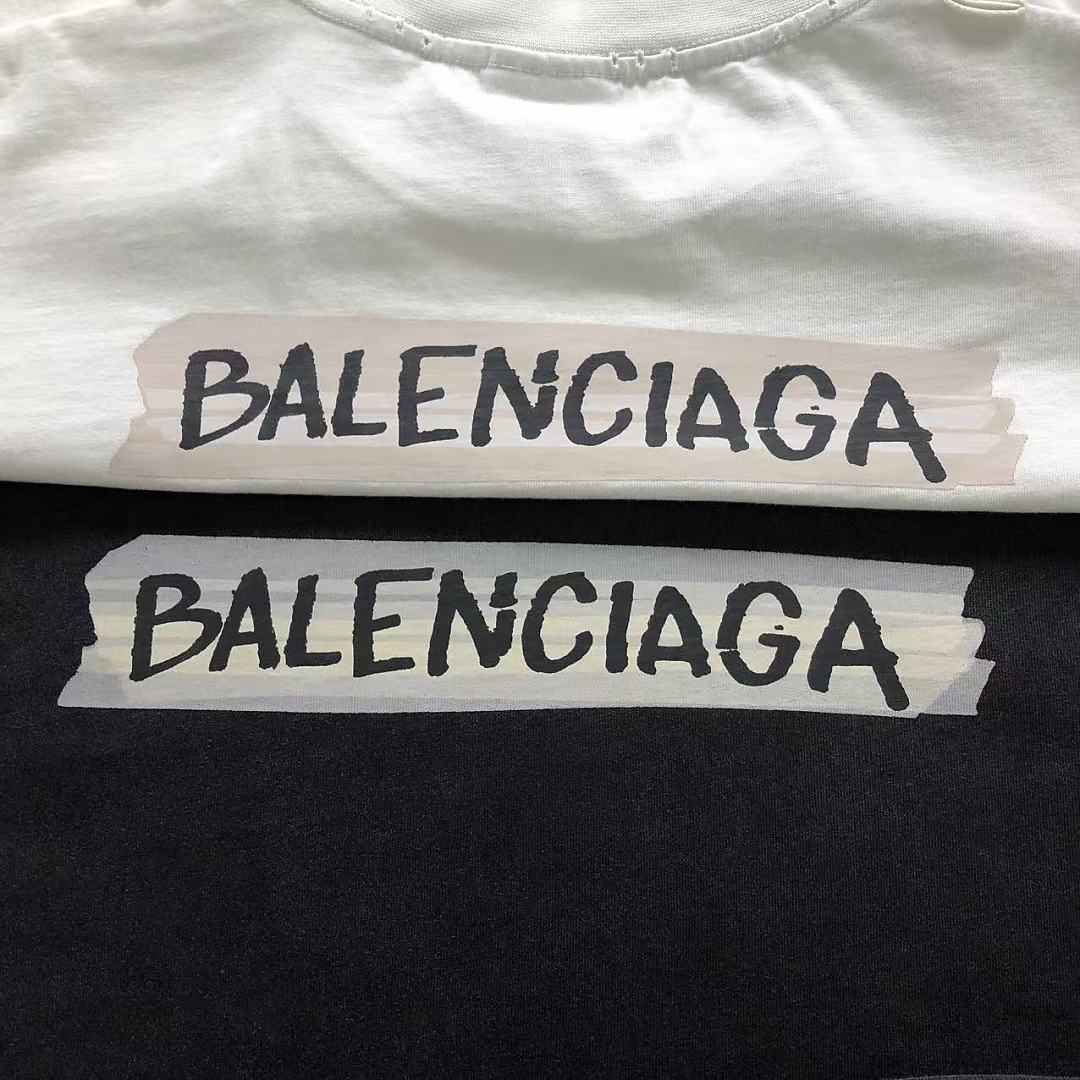 Balenciaga 135 B⭐L⭐⭐⭐IA⭐A T-SHIRT 42042413163 (Im 170Cm 60Kg I Wear Size XS In The Phot) - Image 12