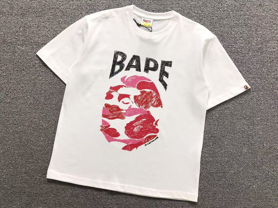 Bape 95 BAPE T-SHIRT 3205040517 (Im 170Cm 60Kg I Wear Size S In The Phot) - Image 7