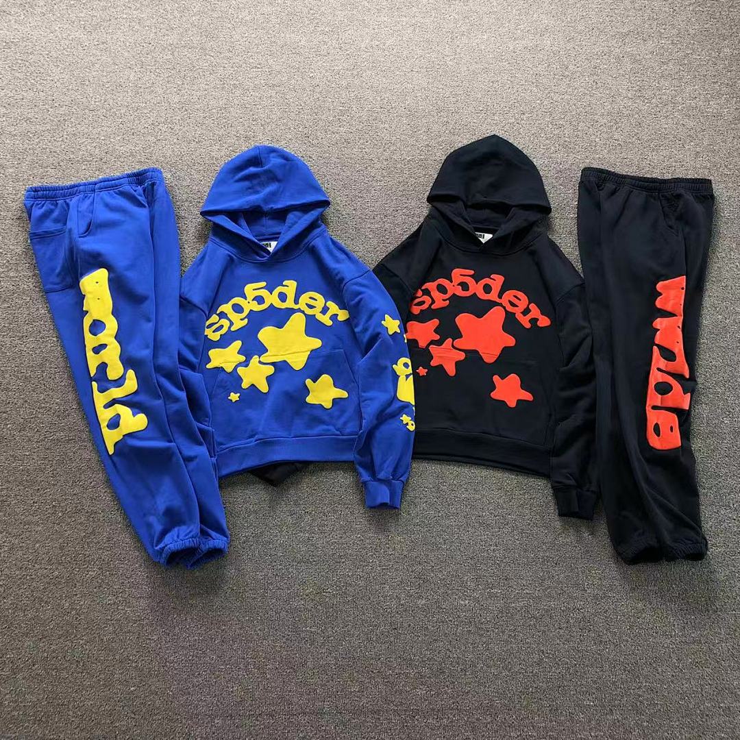 Sp5der TROUSERS 125 SP5DER HOODIE