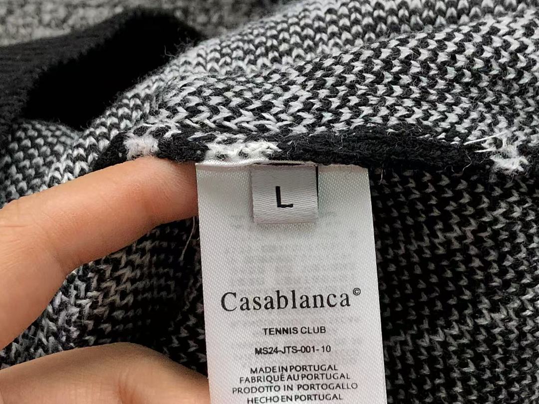 Casablanca 258 CASABLANCA SWEATER 3109160821 (Im 170Cm 60Kg I Wear Size L In The Phot) - Image 12
