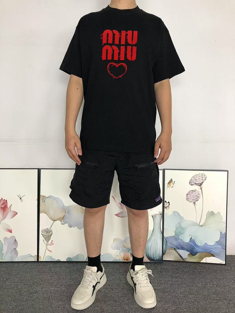 Miu Miu 115 M⭐U T-SHIRT 41072506133 (Im 170Cm 60Kg I Wear Size M In The Phot) - Image 3