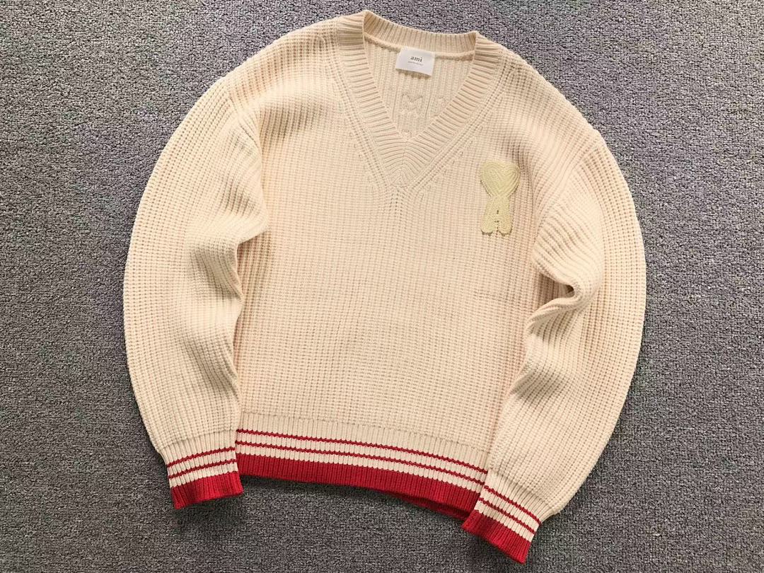 AMI 118 AMI SWEATER 510181388 (Im 170Cm 60Kg I Wear Size S In The Phot) - Image 9