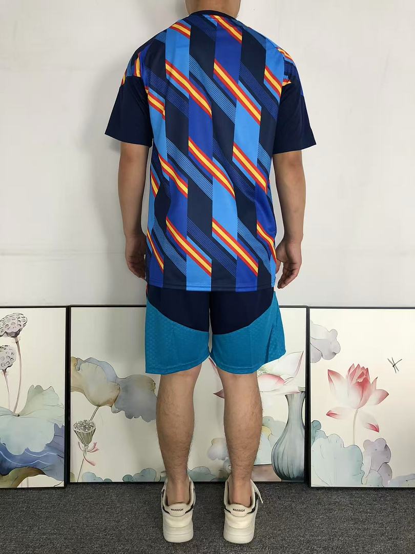Unbranded 98 FOOTBALL T-SHIRT SHORTS 127716002 (Im 170Cm 60Kg I Wear Size M In The Phot) - Image 5