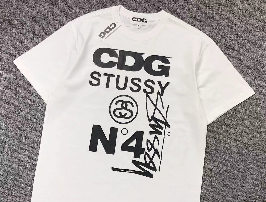Comme des Garcons 108 CDG STUSSY T-SHIRT - Image 11