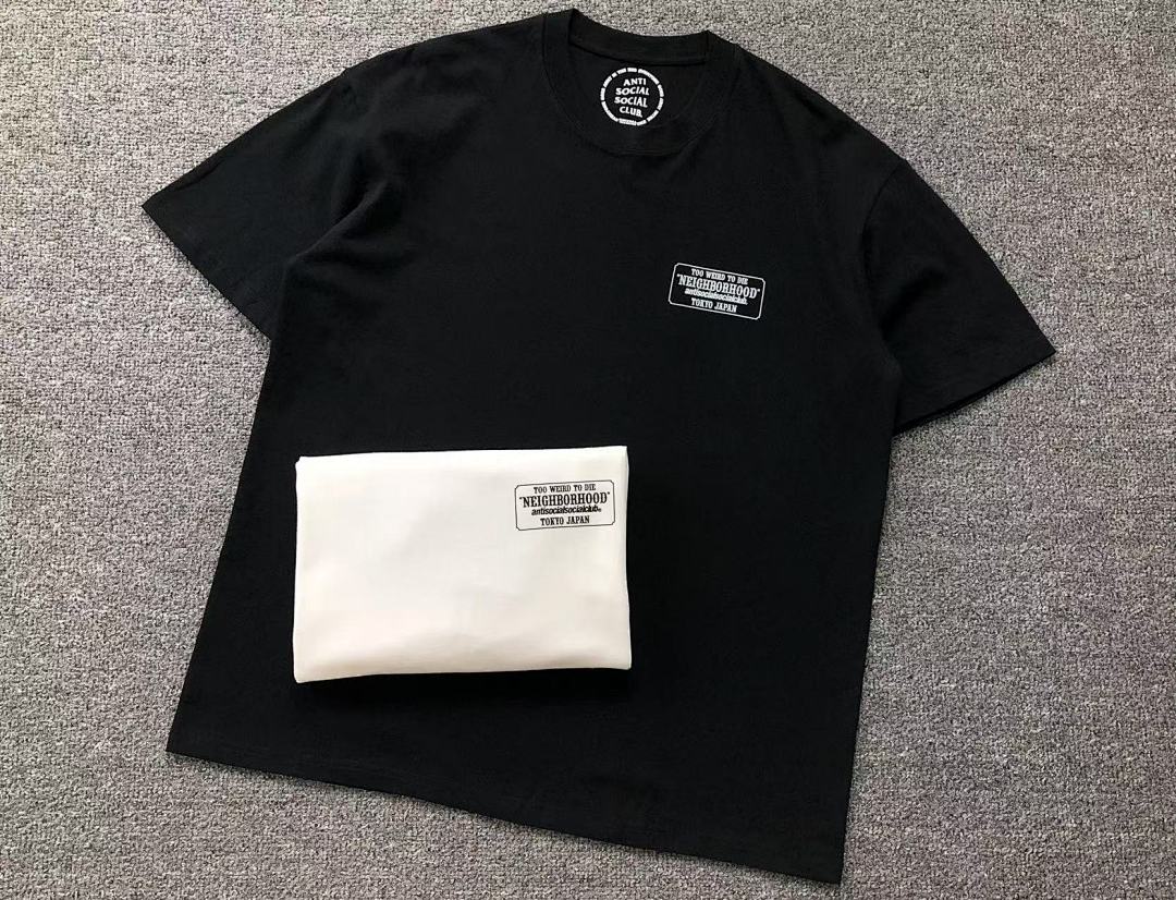 Christian Louboutin 85 ANTI SOCIAL CLUB NEIGHBORHOOD T-SHIRT - Image 14