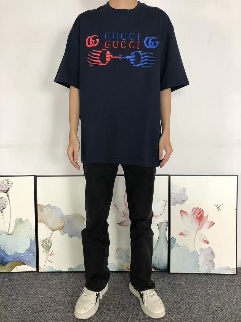 Gucci 135 G⭐C⭐I T-SHIRT 22050707125 (Im 170Cm 60Kg I Wear Size S In The Phot) - Image 3