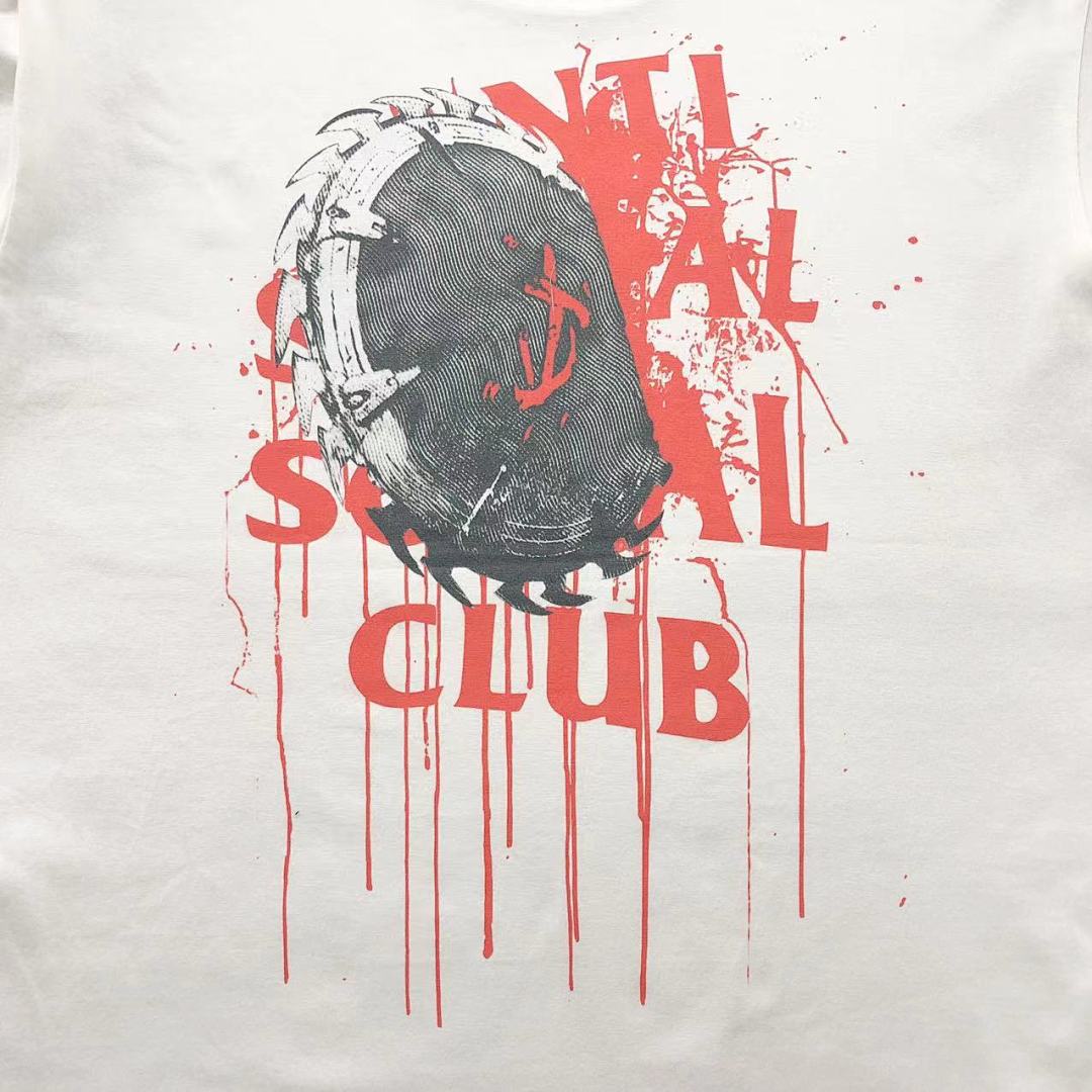Christian Louboutin 85 ANTI SOCIAL CLUB T-SHIRT 3108081002 (Im 170Cm 60Kg I Wear Size M In The Phot) - Image 9